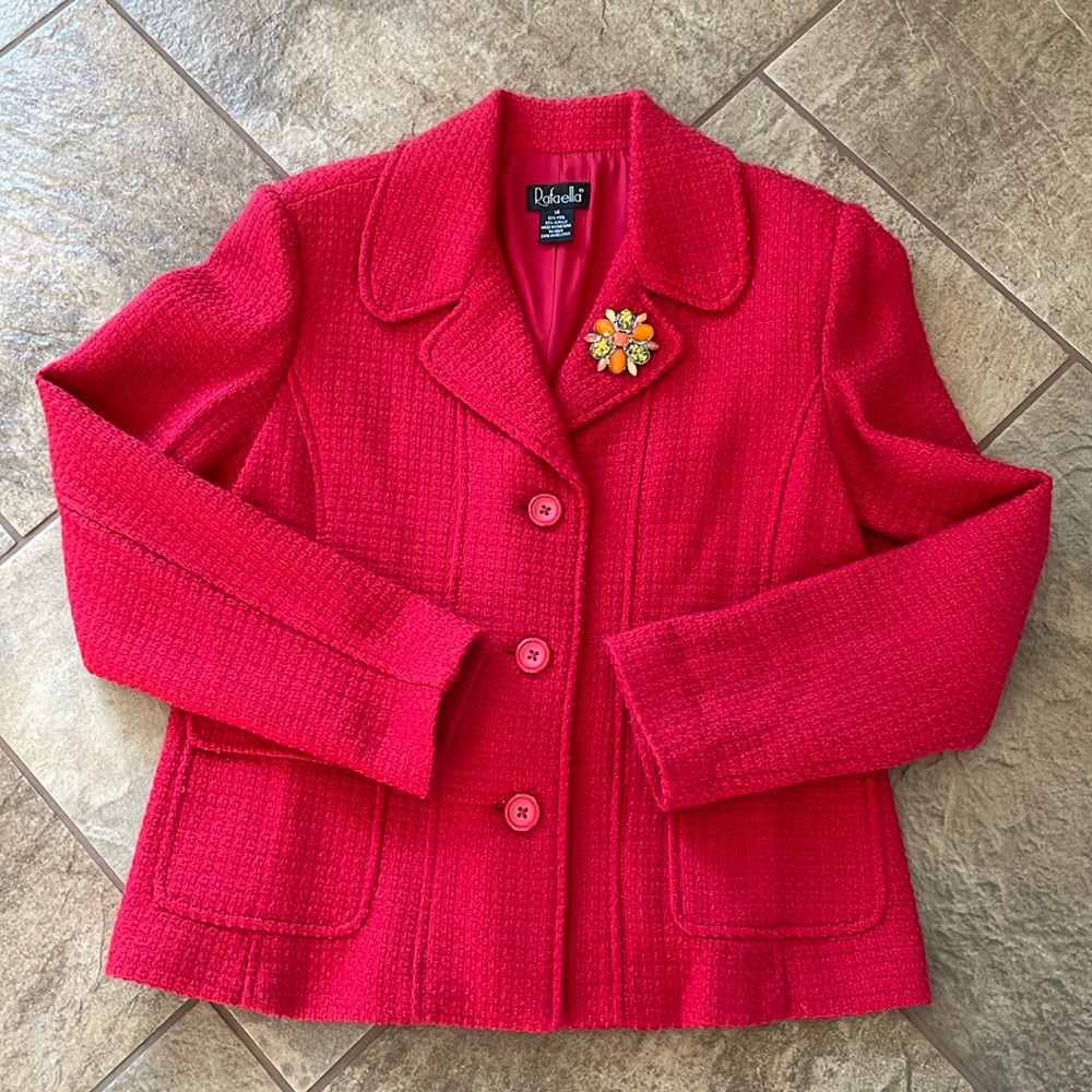 + nwot + RAFAELLA Vintage Wool Blend Coat